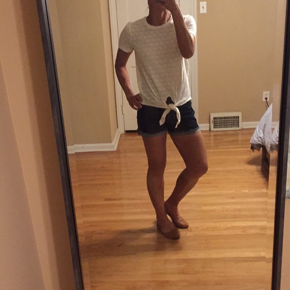 Madewell NWT white tie shirt new size extra small - Picture 9 of 9